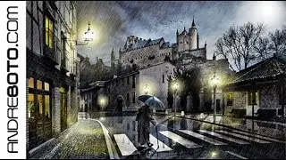 Night Walking - How to Photoshop it - by André Boto