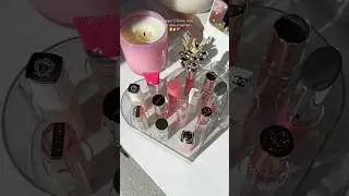 the cutest makeup organizer 🥰 #makeup #organization #lipgloss #beauty #makeuptrends #preppy #fyp