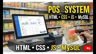 Super Shop management system with POS machine | Barcode scaner