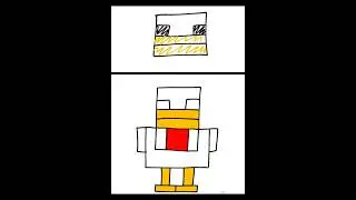 #minecraft #drawing #draw #art #stepbystep #easy #painting #shorts #minecraftmovie #tutorial #kids