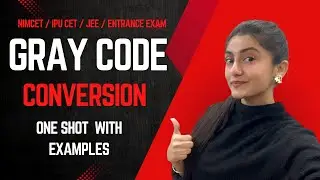 Binary to gray code conversion | BCD | Hindi #nimcet #ipucet #jee