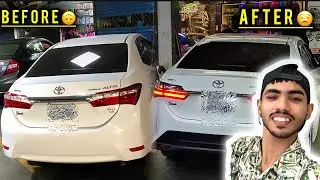 Aj corolla face lift krdi 2016 upgrade 2025 full wahshi look😉umair ki chalakian 