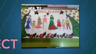 Family members project for lkg