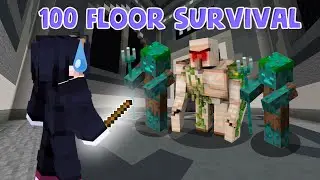 Minecraft 100 Floor Survival [1.19] Это не пройти одному...