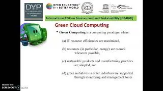 Review on Green Cloud Computing