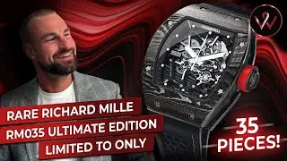 КРАЙНЕ РЕДКИЕ часы Richard Mille RM035 Ultimate, лимитированная серия всего 35 экземпляров! Офици...