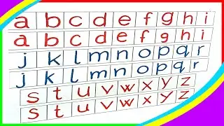Alphabet Tracing Letters | Alphabet Writing Practice | Marvellous Writing Skills