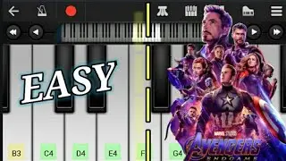 Avengers Endgame Piano Tutorial In Mobile Piano | Walk Band