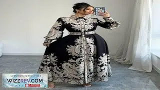 Sukienka koszulowa Rafferiza Vintage z kwiatowym nadrukiem, długa, elegancka, damska, maxi