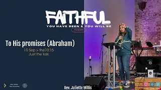 15 Sep Faithful: Rev. Juliette Willis