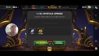10 x THRONEBREAKER ARENA CRYSTALS - Marvel Contest of Champions 