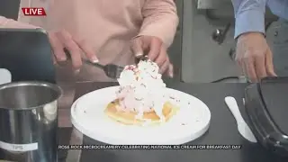 Rose Rock Microcreamery In Broken Arrow Prepares To Celebrate 'National Ice Cream For Breakfast Day'