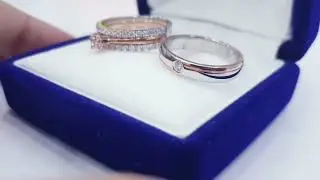cincin couple mas dan berlian terbaru/cincin kawin/weding ring