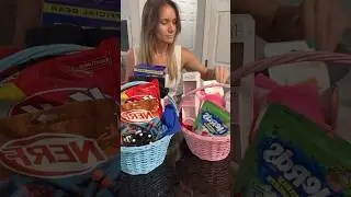 What&rsquo;s in my kids Easter basket??? #momlife #family5vlogs #easter #easter2025 #easterbasket