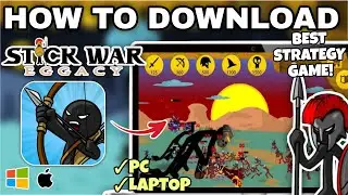 Как скачать и играть в STICK WAR LEGACY на ПК или ноутбуке &mdash; полное руководство (2025)