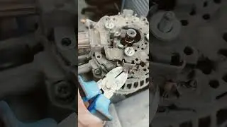 Alternator dioda fault #toyota #raw4 #alternator #repair #serbia #balkan #howto