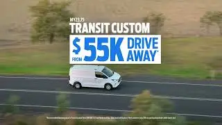 (Australia) 2025 Ford Transit Custom Commercial