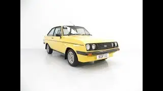 A Desirable Ford Escort Mk2 RS2000 in Fabulous Condition - SOLD!