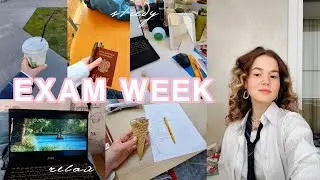 EXAM WEEK: final exams, studying and chill!