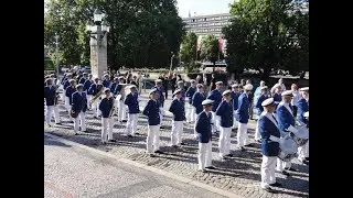 Sp&aring;rv&auml;gens musikk&aring;r Malm&ouml; marscherar - Sch&uuml;tzenfest Hannover