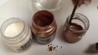 Mixing Pearl Ex Pigment into Dip Pen Calligraphy Ink