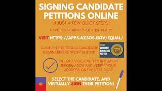 How to Sign Candidate Nominating Petitions Online