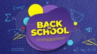 Videohive Back to School Intro Opener 28275390 Free Download