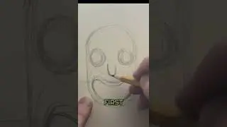 Drawing Realistic Noses & Ears: Easy Step-by-Step Guide #shorts