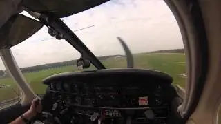 Piper PA 28 from EBCI to EBCF (ou comment occuper ses heures de fourches)