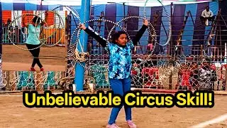 ছোট্ট মেয়ের অবিশ্বাস্য সার্কাস কৌশল 😱 | Amazing Circus Hoop Performance | Viral Circus Show