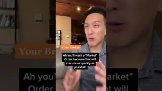 Limit vs. Market Orders Explained 🤟Would you rather buy it now or set a price? #stocks