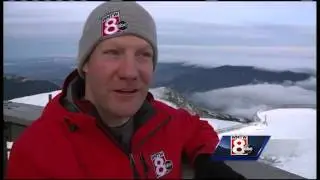 Ted meets the mountain
