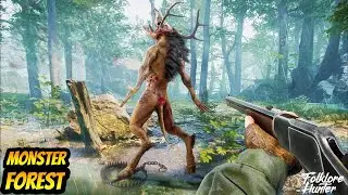 HUNTING Down A HORRIFYING MONSTER In The Forest - Folklore Hunter Gameplay 