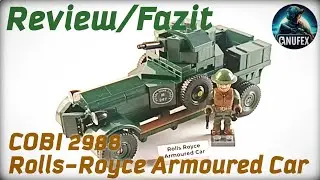 Historisches Fahrzeug abseits des Mainstreams - COBI (2988) Rolls-Royce Armoured Car | Review