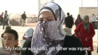 Jordan: Syrian refugees phone home - part 1