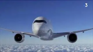 Voyage avec la pointe avant de l'A350 1/4