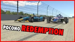 iRacing || REDEMPTION AT POCONO! - iRacing Indycar Series