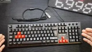 The best budget (and I mean budget!) gaming keyboard out there? Quite possibly! (Tecknet)