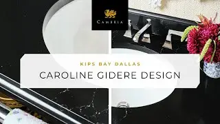 Givenchy-inspired Powder Room | Kips Bay Decorator Show House Dallas | Cambria