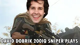David Dobrik Big Brain Sniper on Search and Destroy | David Dobrik Twitch Livestream | COD