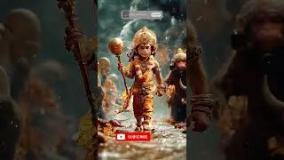 The Miraculous Power of Little Hanuman #shorts