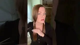 At home haircut - how to cut hair into a long blunt bob haircut #shorthaircut #bluntbob