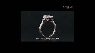 Custom Made Engagement Ring Radiant cut. #apollogem #wedding #dreamring