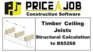 Timber Ceiling Joists Structural Calculation to BS5268 - Price A Job