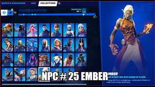 Fortnite Location - NPC # 25 EMBER - Talk to - Chapter 2 Season 8