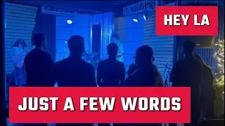 Just a Few Words - Hey LA (Trophy Collection Release Show Live at The Sanctuary)