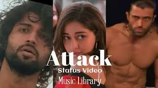 Attack Liger Movie Title Track | Farhad | Attack Song Whatsapp Status Video| Vijay, Ananya| Liger
