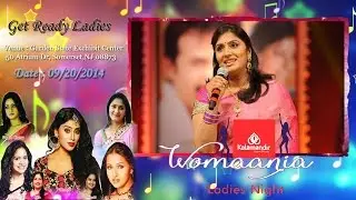 Jhansi Anchor Best Wishes for Ladies Night Program