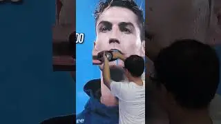 Fixing the Face of a Football Legend &ndash; CR7&rsquo;s Stunning Look!#shorts #ledscreen #cr7 #leddisplay