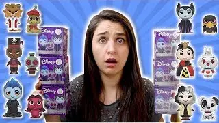 OUVERTURE BOOSTER MYSTERY MINIS VILLAINS DISNEY !!!